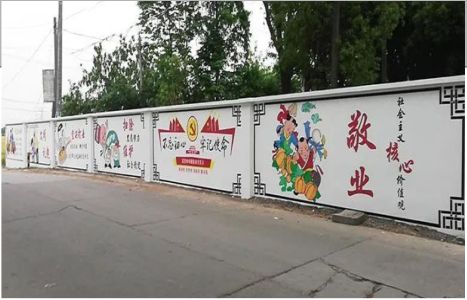 长武手绘墙画在现实中主要有哪些应用？