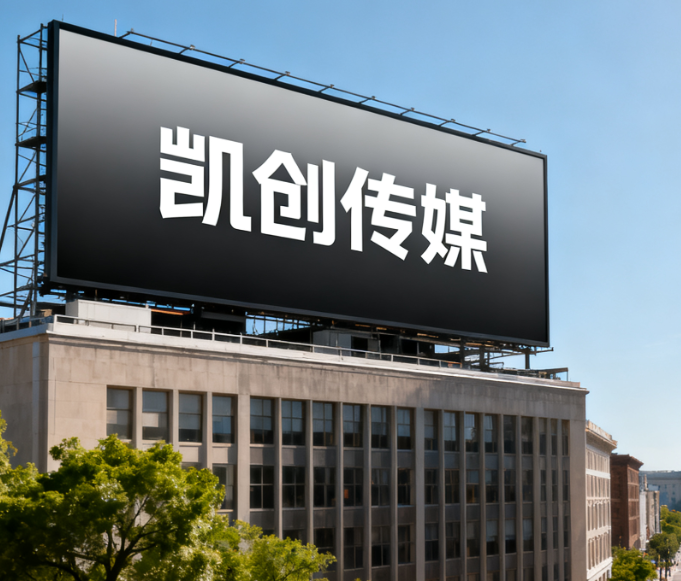 长武户外广告牌的设计与制作