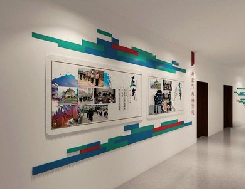 长武企业文化墙用什么材料好？