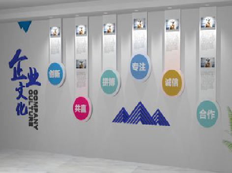 长武企业文化墙需要传递什么办公文化？